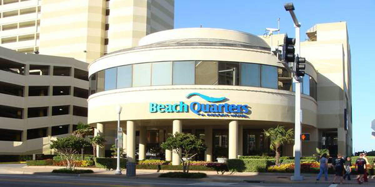 Beach Quarters Main Hotel Entrance